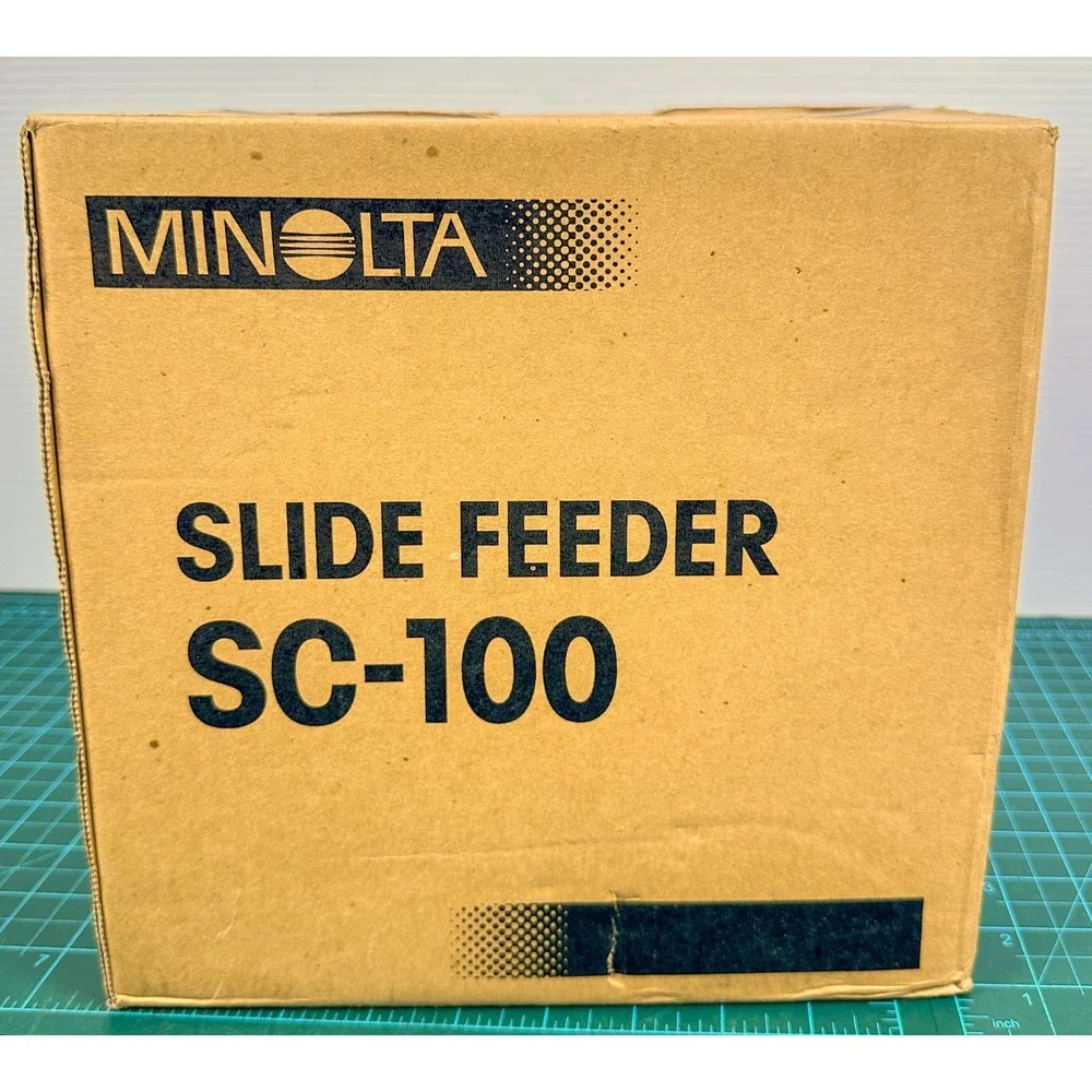 Minolta Slide Feeder SC-100 for Film Scanners 2883-210 New in Box Vintage
